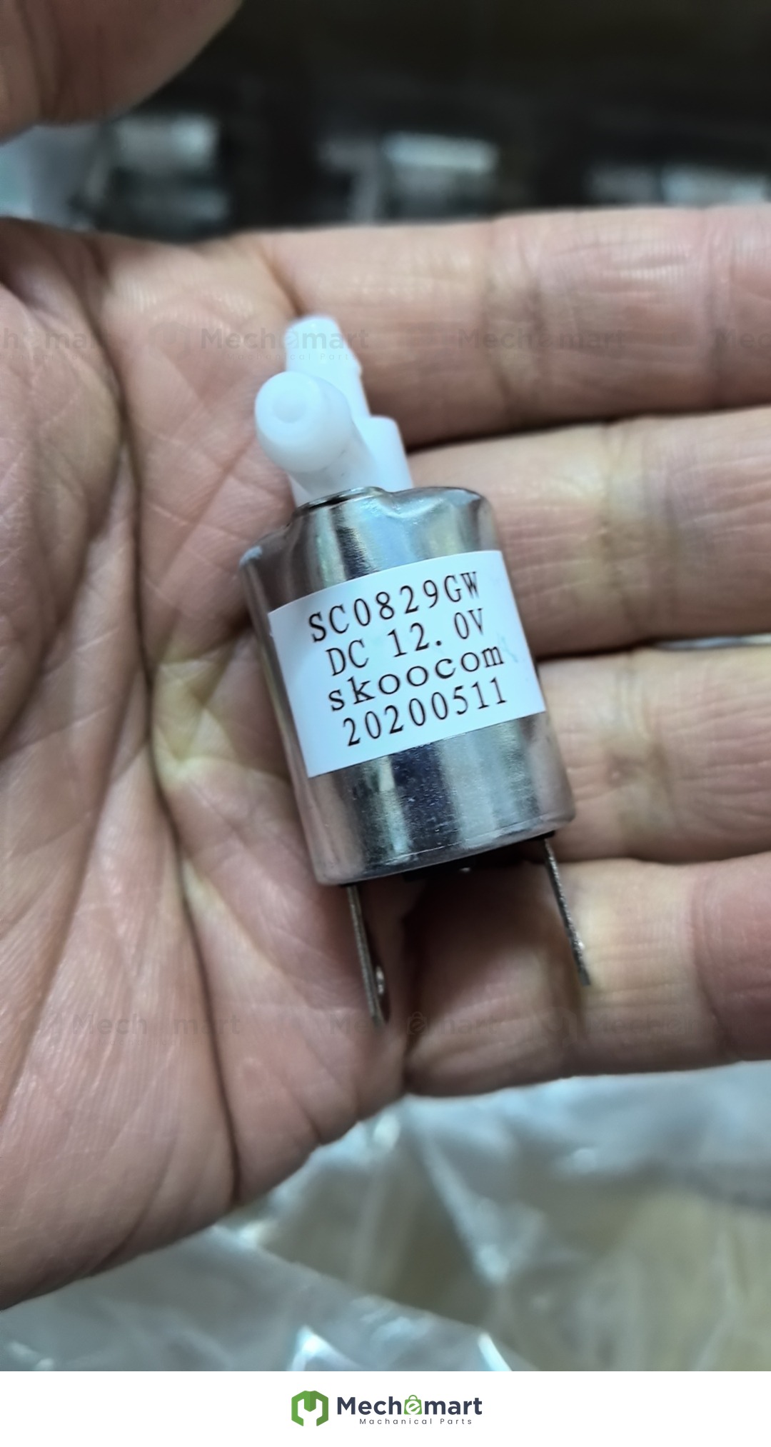 SC0829GW miniature solenoid valve DC 12V air valve water valve normally closed two-way control valve watering valve