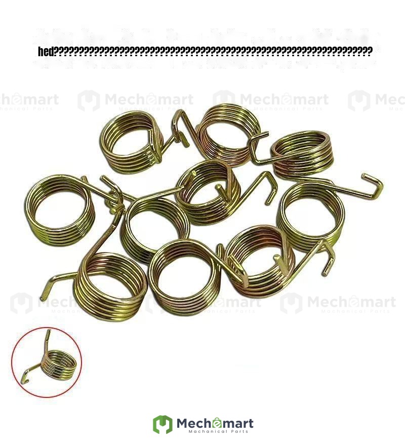 Excavator throttle flameout spring construction machinery parts excavator pump case flameout spring oil pump accessories