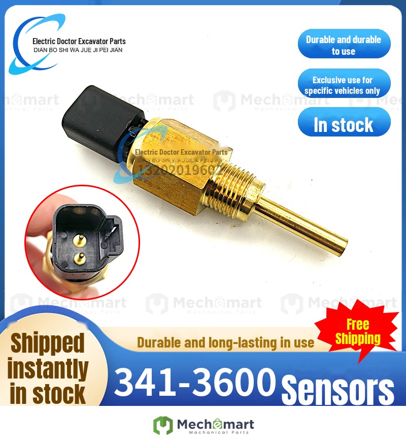 Cat 311C Perkins engine temperature high temperature alarm 341-3600 water level switch water temperature sensor