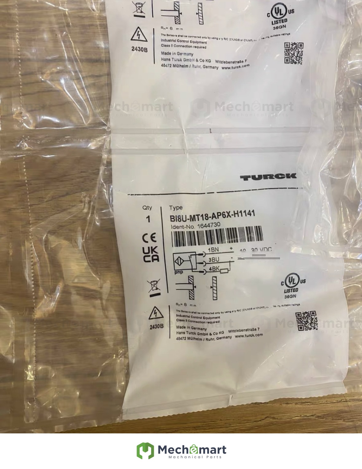 Turk brand new original genuine BI8U-MT18-AP6X-H1141 proximity switch sensor