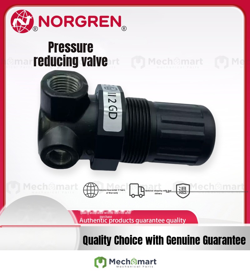 NORGREN R07-100/200/105/205-RNKG/RNMG universal miniature pressure reducing valve