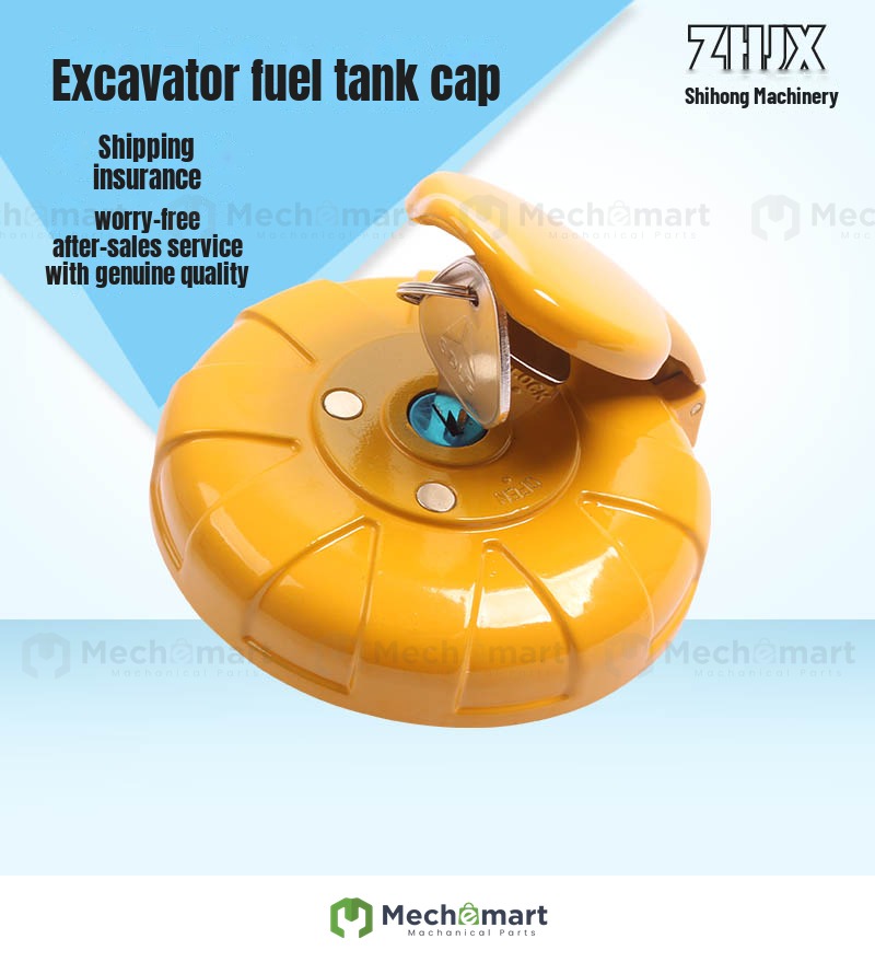 Shandong Lingong fuel tank cover 60 80 135 150 210 225 240 excavator diesel tank cover filter
