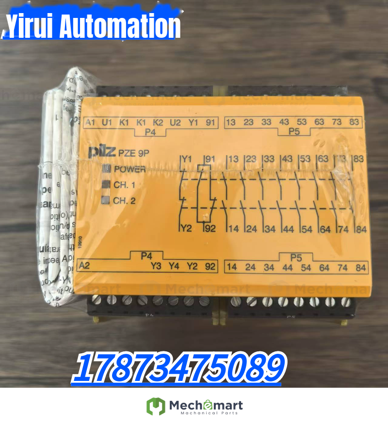 Brand new genuine unopened PILZ PZE 9P safety relay 777140 spot sale