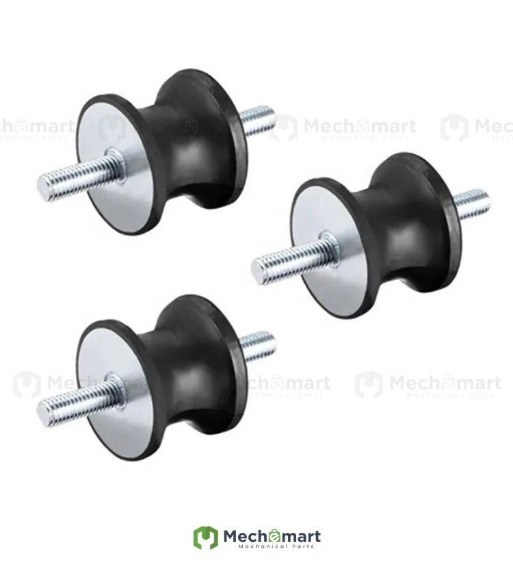 GVV waist-mounted rubber shock absorber motor generator compressor industrial equipment shockproof waist-type shock absorber