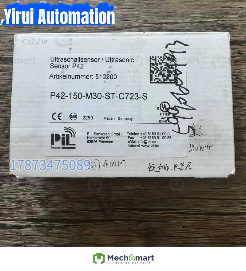 Brand new original genuine German PIL ultrasonic sensor P42-150-M30-ST-C723-S in stock