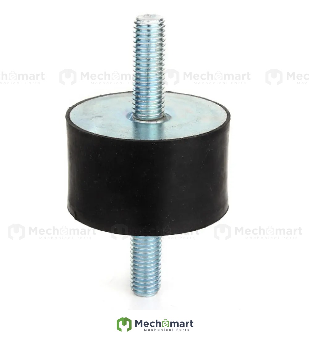 Rubber shock absorber VV type double screw shock absorber pad round shock absorber column vibration isolation machinery and equipment shockproof and non-slip