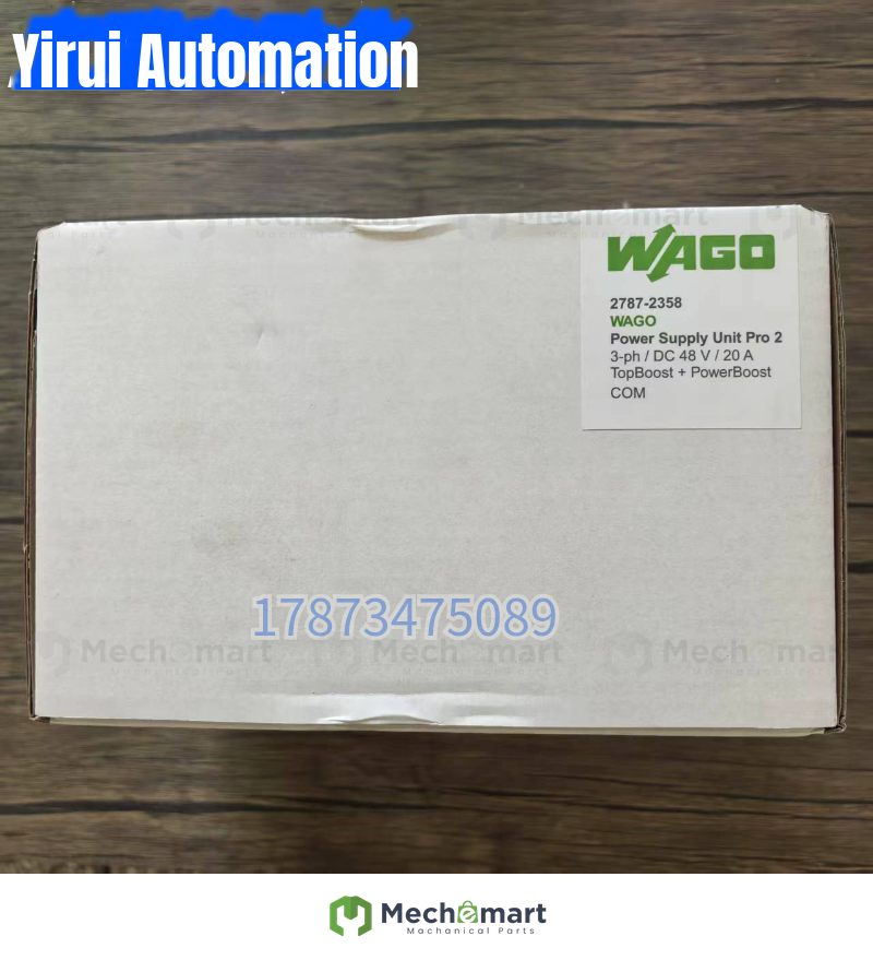 Brand new genuine unopened WAGO Wanke 2787-2358 power module physical shooting spot sale