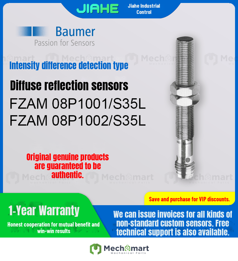 Original Baumeng FZAM 08P1001/S35L 08P1002/S35L diffuse reflective photoelectric switch sensor