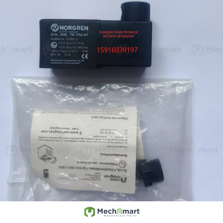 Norgren cylinder SPCN10187 3046 TM1702-AT solenoid valve coil Norgren