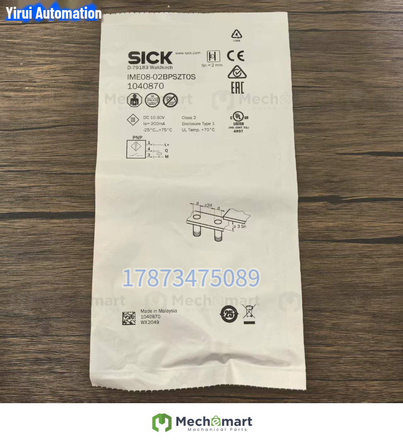 Brand new original genuine Sike 1040870 proximity switch IME08-02BPSZT0S spot sale