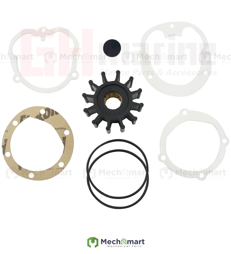 Marine Seawater Pump Impeller Inboard Flexible Impeller Kit for CEF 500207