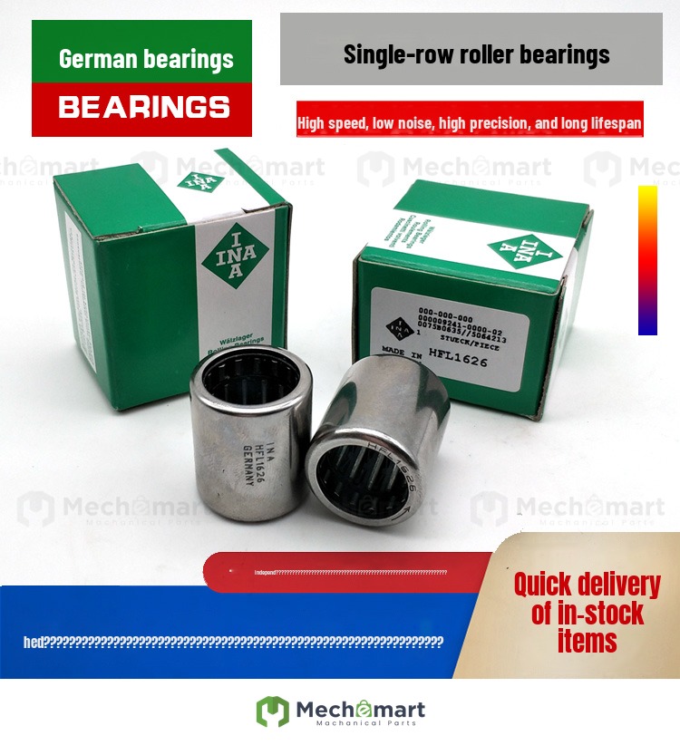 Unidirectional needle roller bearing imported from INA Germany HFL 0308 0408 0615 0822 1022 1226 extended