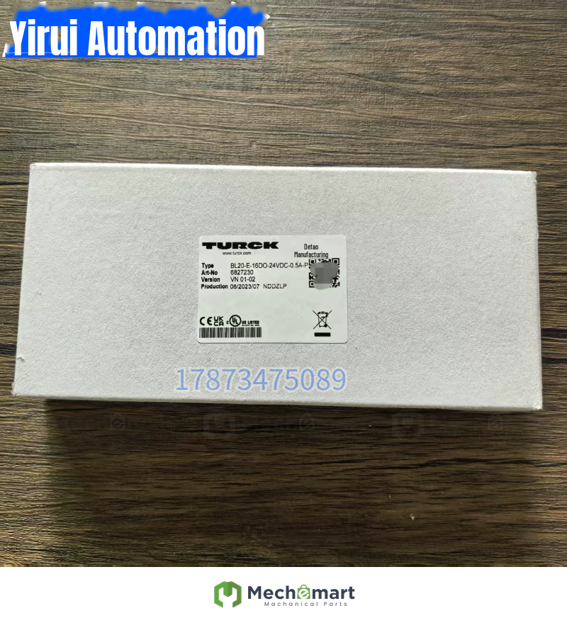 Brand new original genuine Turk BL20-E-16DO-24VDC-0.5A-P module 6827230