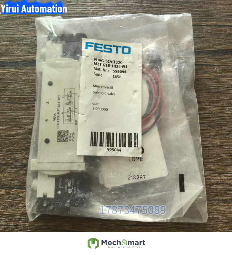 Brand new genuine Festo VUVG-S14-T32C-MZT-G18-1H2L-W1 solenoid valve 595044