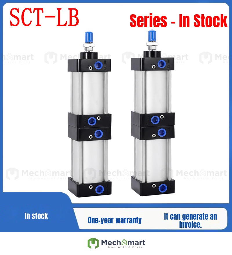 SCT63 double row standard cylinder with bracket SCT32/40/50/80/100X25X100X200S-LB