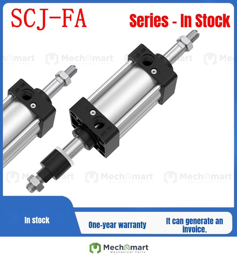 SCJ63 adjustable stroke standard cylinder with flange SCJ32/40/80/100/150X40X80X100S-FA