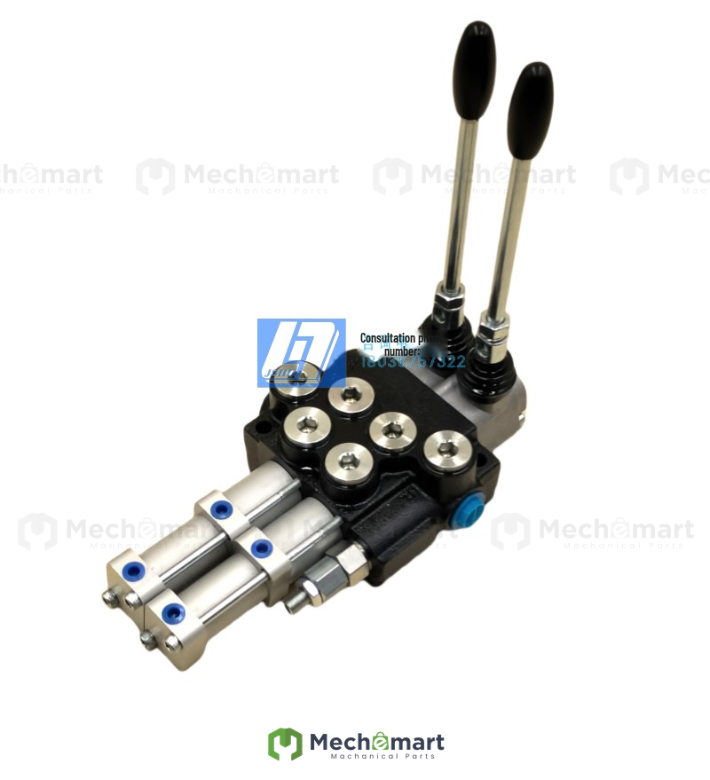 P40 series air control hydraulic multi-way reversing valve 1-way to 6-way