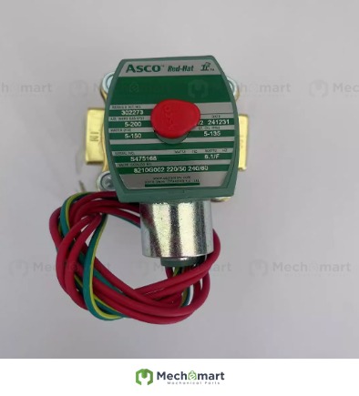 8210G002 220/50 American ASCO pilot operated two-way solenoid valve, G1/2" thread