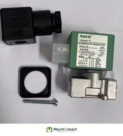 SCG356B434VMS 24DC, American ASCO stainless steel solenoid valve, G1/4 'thread