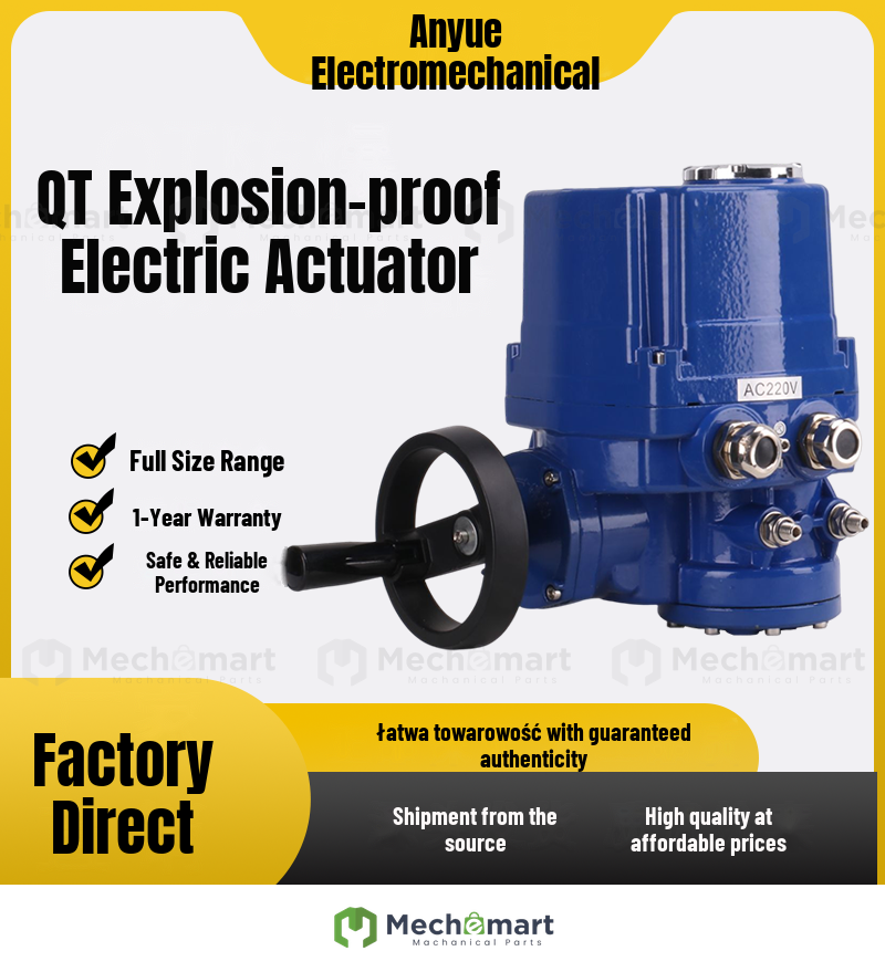 QT explosion-proof electric actuator valve device QT15 20 30 60 100 switch adjustment 220V 380V24