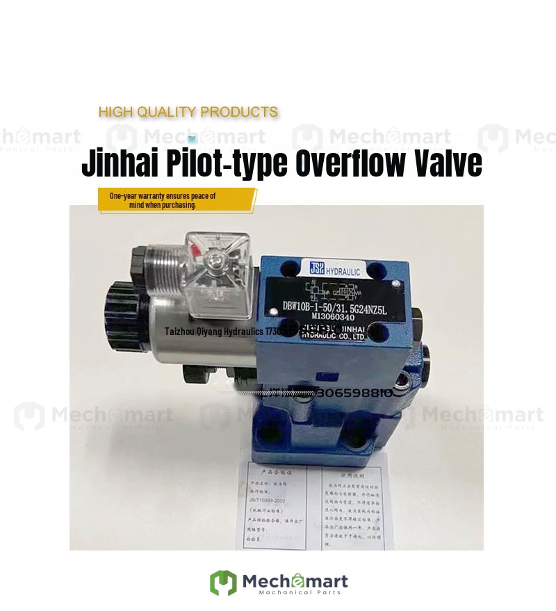 JINHAI Shanghai Jinhai Hydraulic DBW10B-1-50/31.5G24NZ5L DWB20B DBW30B