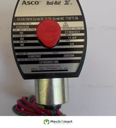 EF8320G186 24DC, American ASCO solenoid valve,1/4'NPT thread