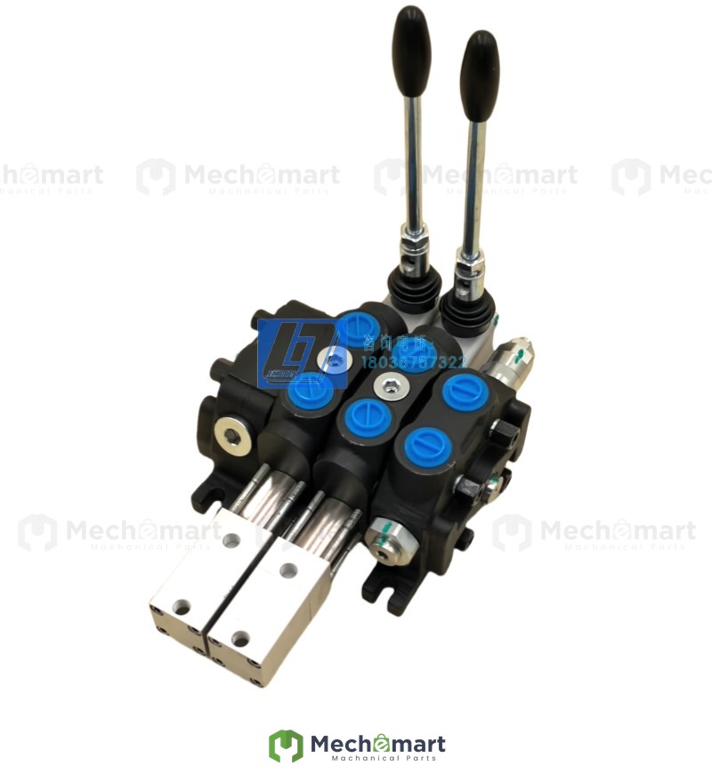 DCV60 split hydraulic multi-way valve reversing valve manual air control