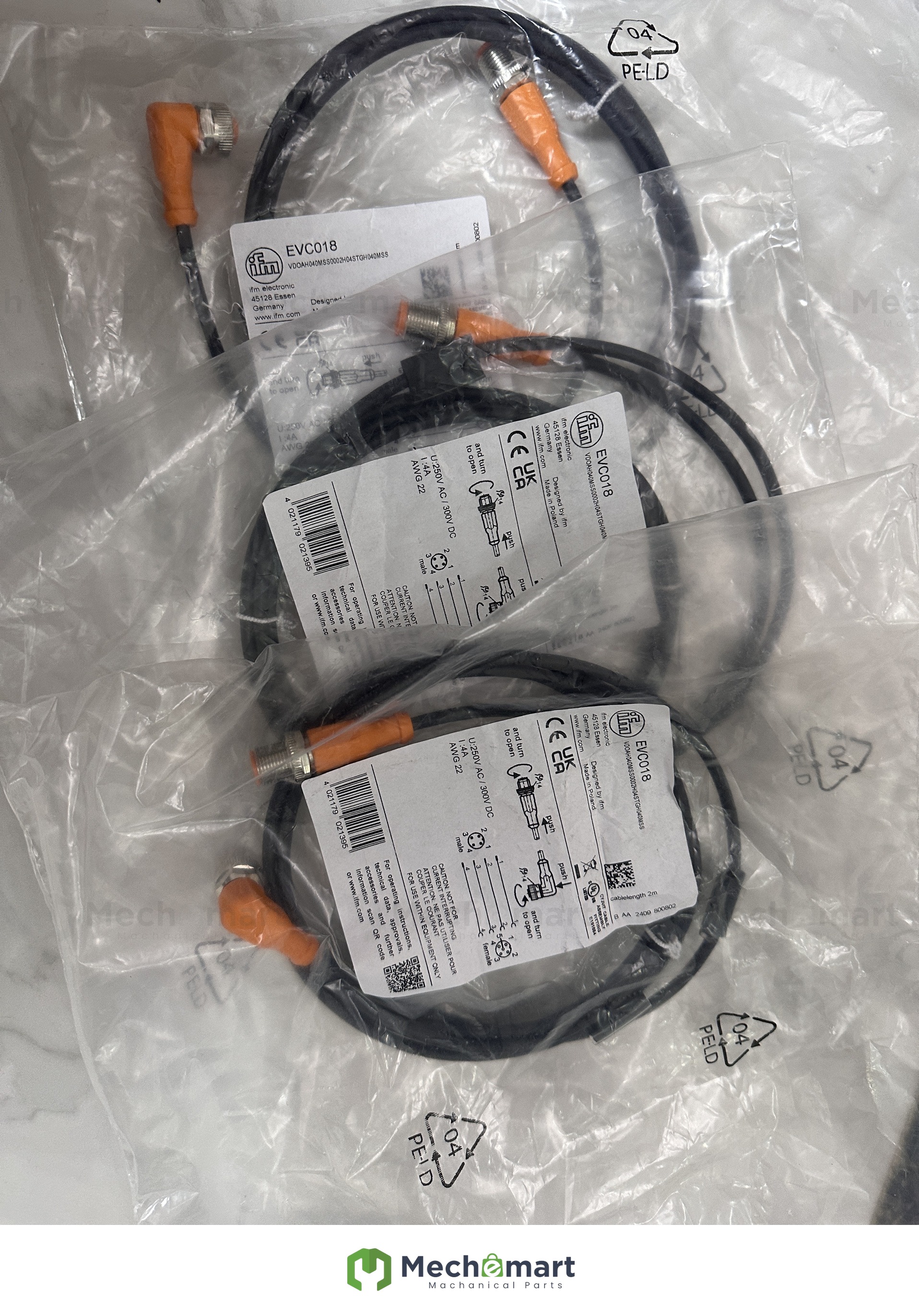 IFM EVC018 brand new original genuine connecting cable