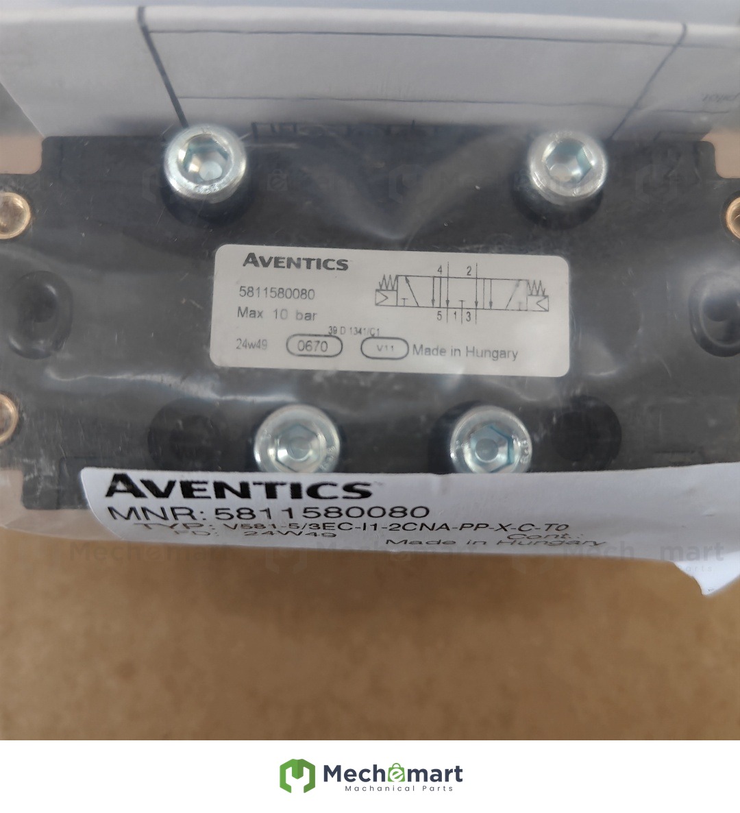 AVENTICS 5811580080 Replaces 54191012-X18900001|ASCO