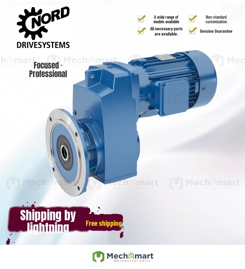 NORD gear motor SK01F-90LP/4TF NORD inverter motor worm gear reducer Germany