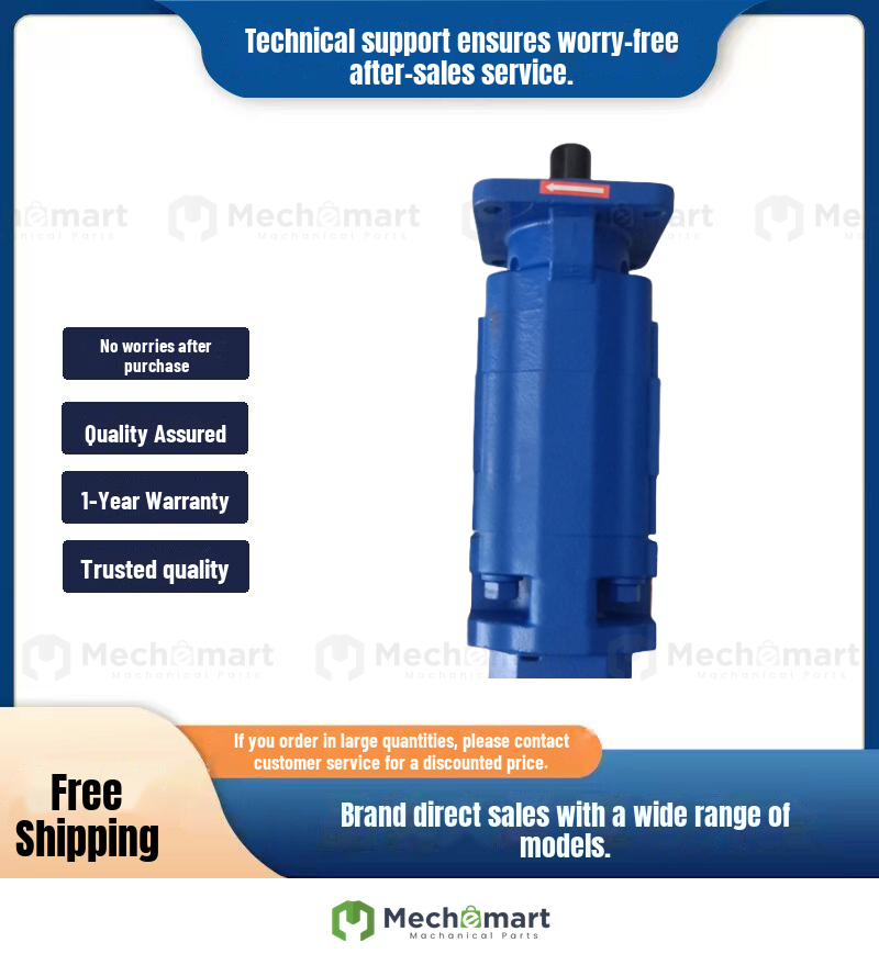 Original Tianjin Pomke 1115133584 Zhengyuan 500S Jinke drilling rig hydraulic gear pump triple oil pump