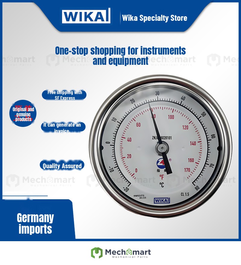 German Wicca bimetal thermometer ZNJC06020101 process industry and OEM