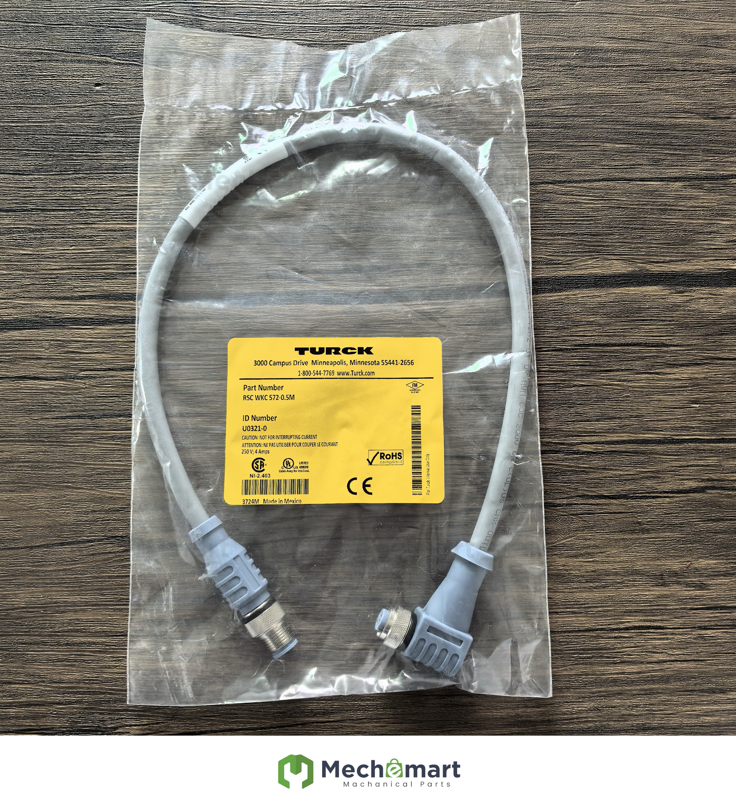 Brand new original genuine Turk RSC WKC 572-0.5M cable U0321-0 spot sale
