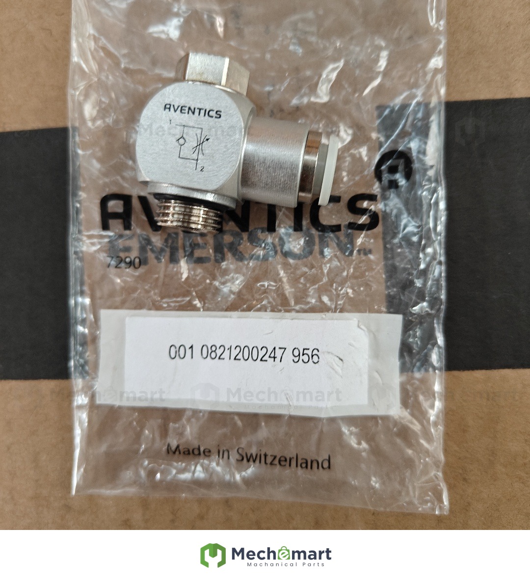 AVENTICS one-way throttle valve 0821200247