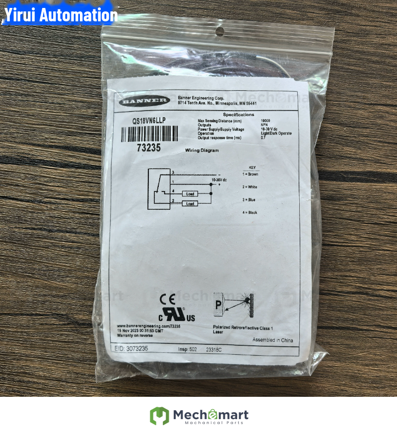 Brand new original genuine BANNER QS18VN6LLP sensor 73235 Spot sale