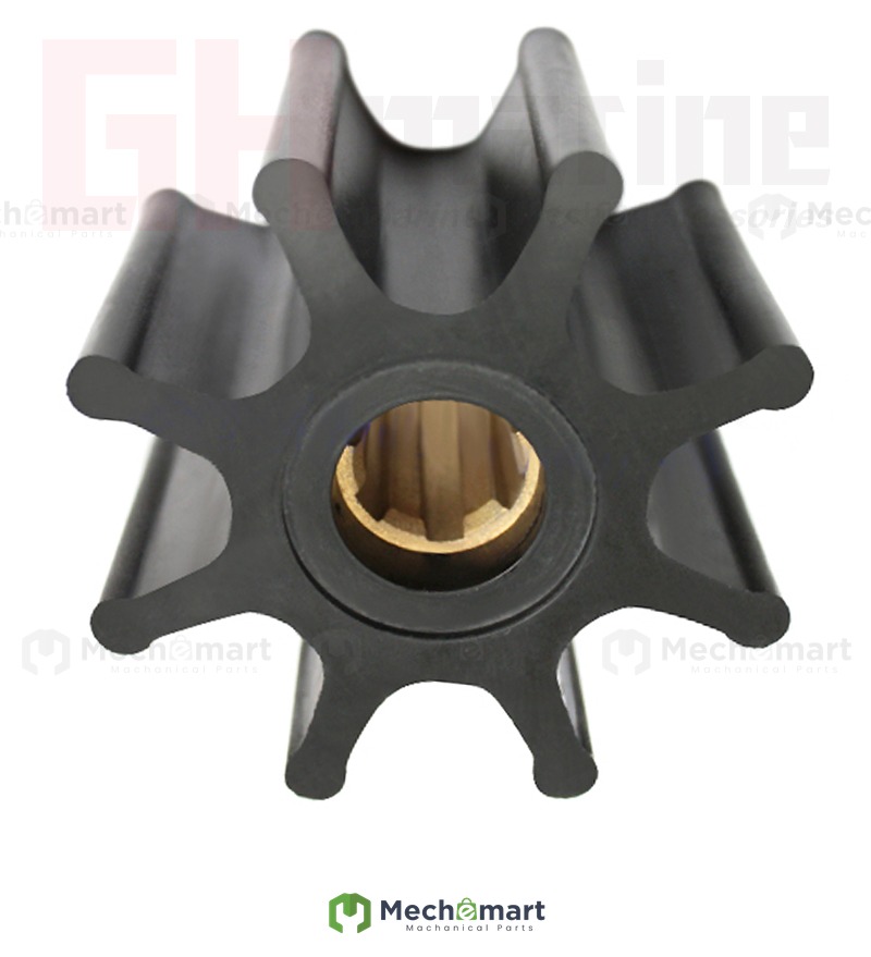 Suitable for NIKKISO marine inboard engine seawater cooling pump impeller marine engine seawater pump impeller F20SBC
