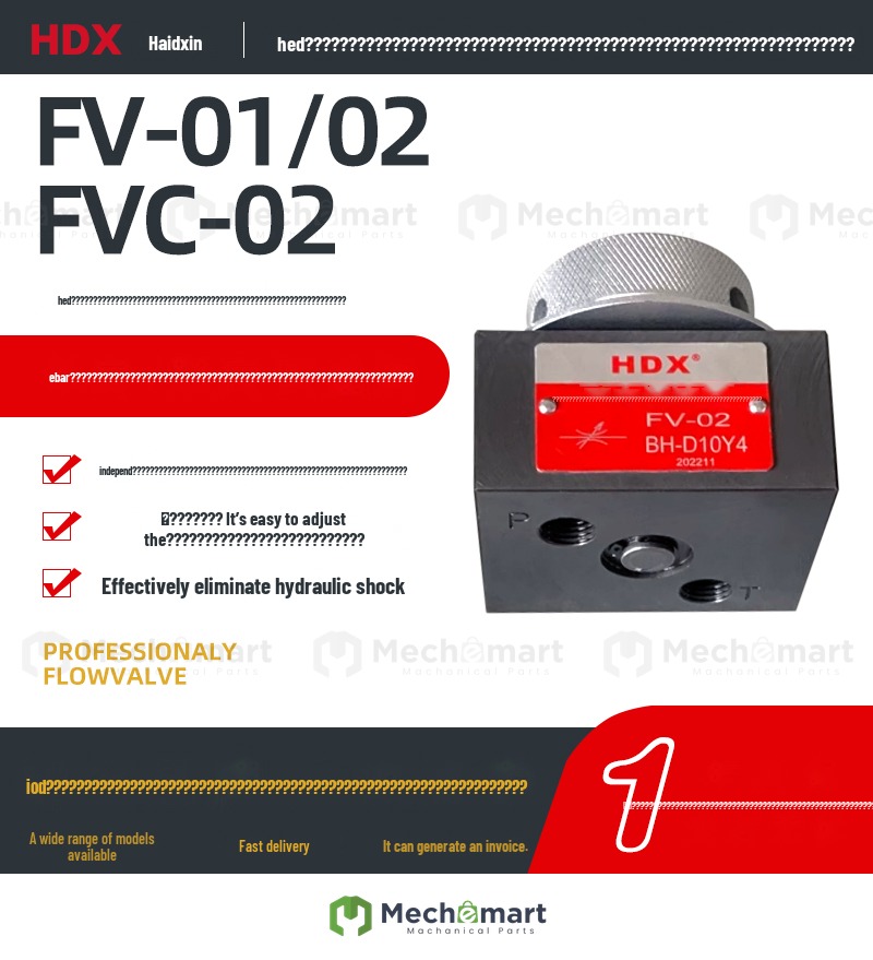 Hisense HDX sawing machine hydraulic speed control valve series superimposed FV-01/FV-02/FVC-02