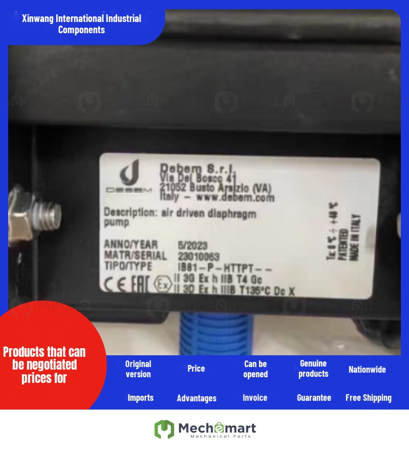 Italy DeBem pneumatic diaphragm pump IB81-P-httpt