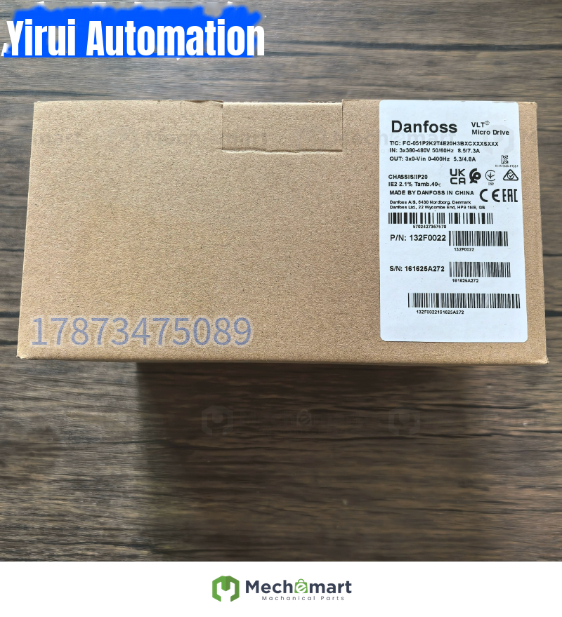 Brand new original Danfoss 132F0022 inverter FC-051P2K2T4E20H3BXCXXXSXXX