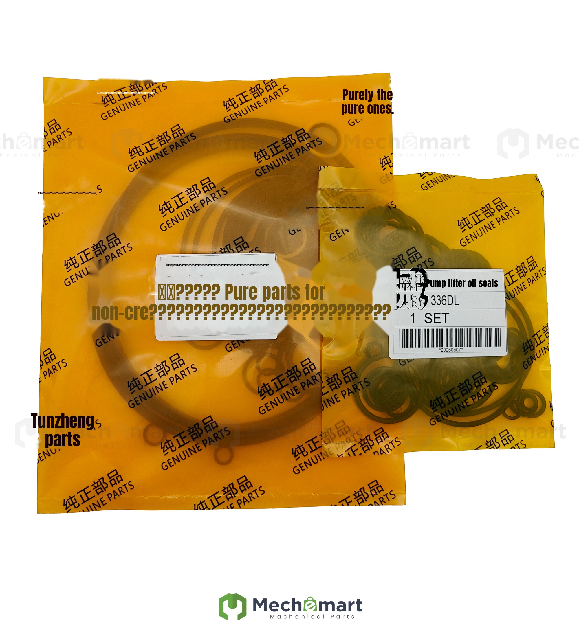 Excavator CAT 320 323 324 325 326D2 GC B C hydraulic pump lifter oil seal repair kit