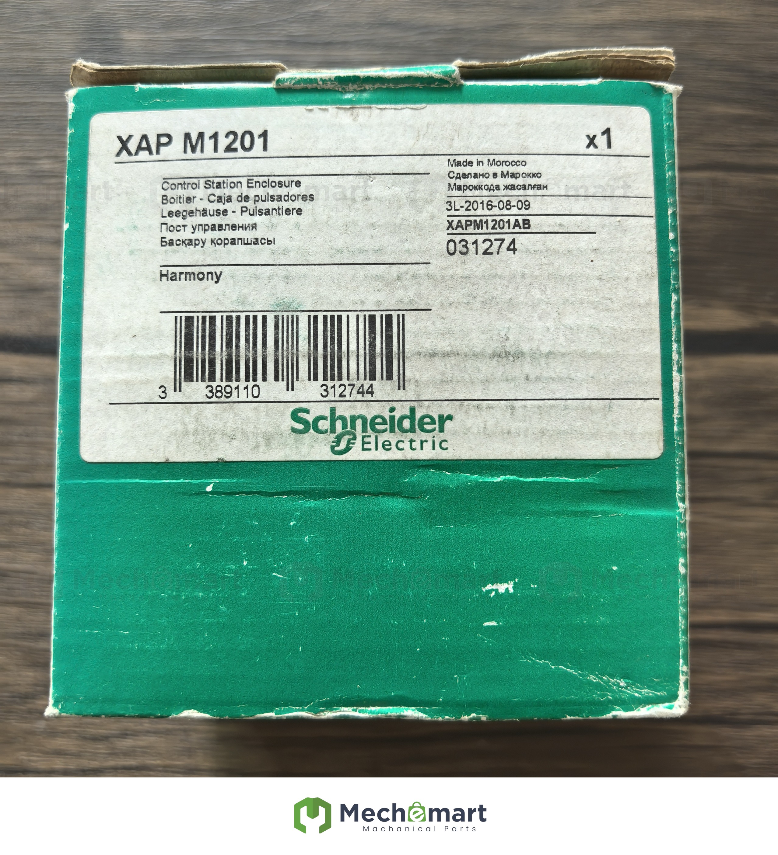 Brand new original genuine Schneider XAPM1201 button box sold in stock