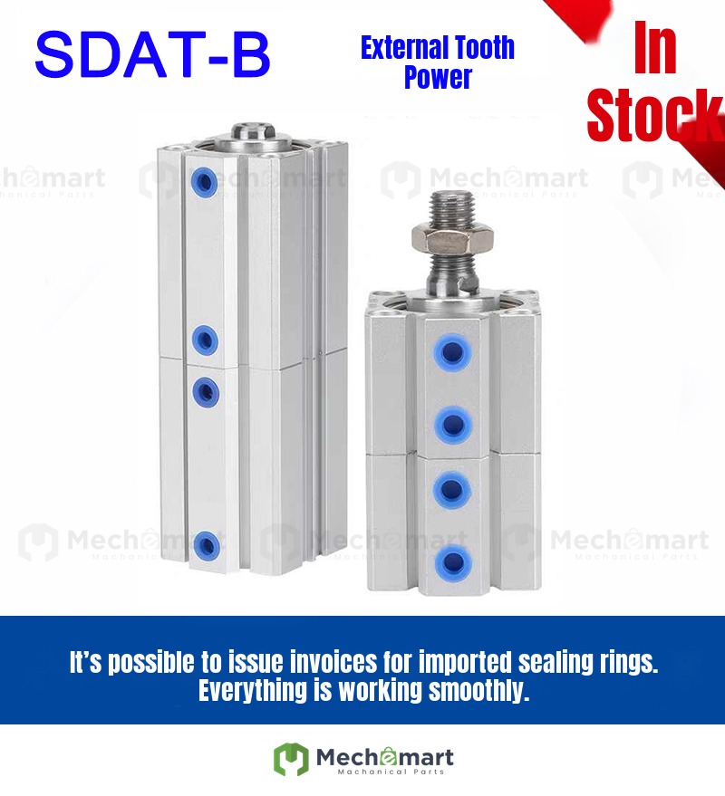 SDAT32-B compact double pressure cylinder SDAT12/16/20/25/32/40/50/80X10X60X65X75B