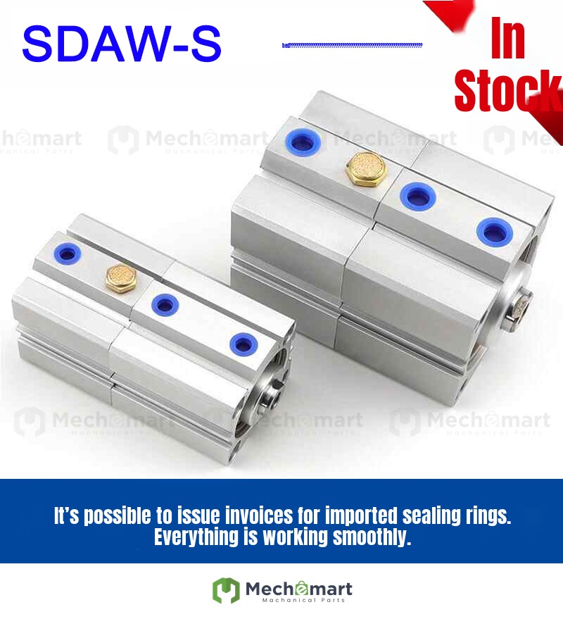 SDAW32-S compact double force cylinder SDAW12/16/20/25/32/40/50/80X10X60X65X75S