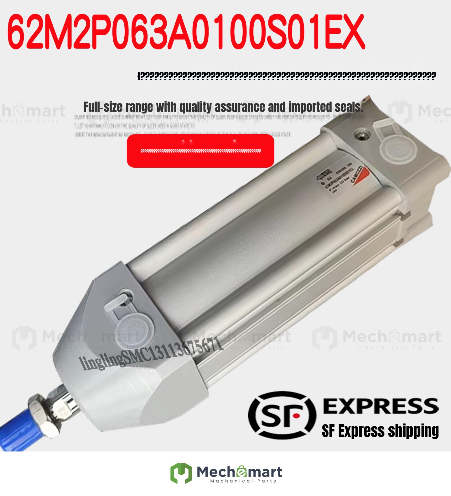 CAMZZI Kang Maosheng Cylinder 62M2P063A0100S01EX BFT-063-0027-0 MDDT-11912