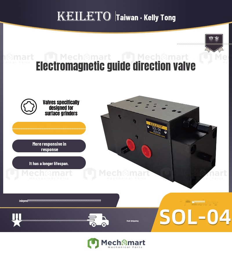 Taiwan KEILETO electromagnetic guide directional valve SOL-04 SOL-06 SOL-12 SOL-12 3K-25