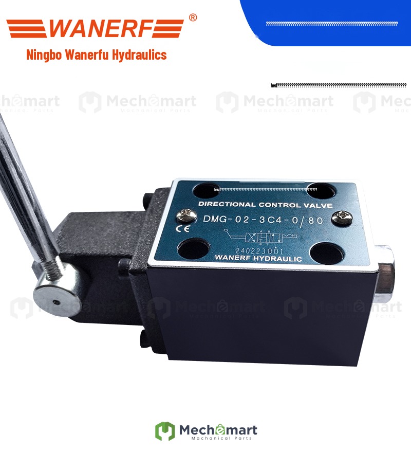 WANERF hydraulic manual reversing valve with position reset DMG-02-2B2/3C2/3C4/3C6-O/W/80