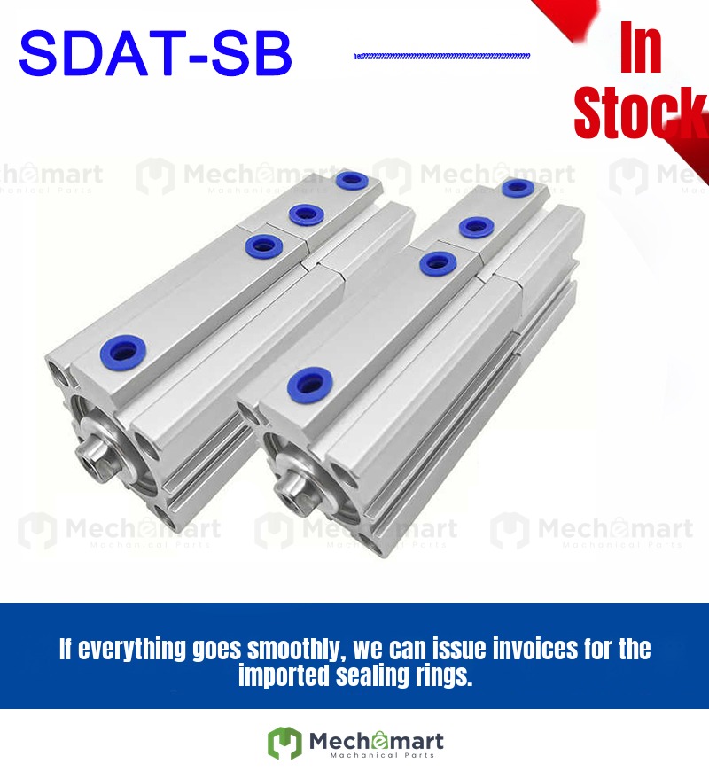 SDAT32-SB compact double pressure cylinder SDAT12/16/20/25/32/40/100X10X60X65X75SB