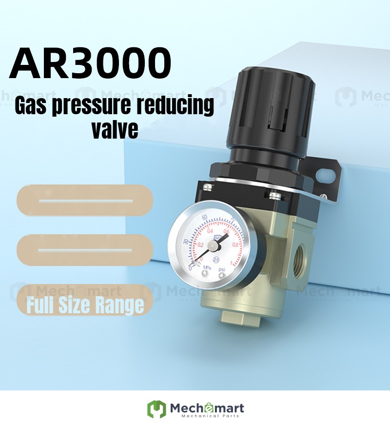 Pressure regulator air pressure gas air compression pressure relief valve pneumatic air pump trachea pressure control valve AR2000-02