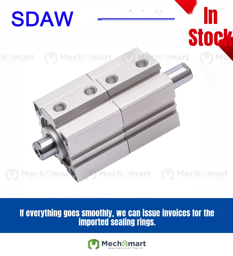 SDAW32 compact double force cylinder SDAW12/16/20/25/32/40/50/80X10X20X60X65X75