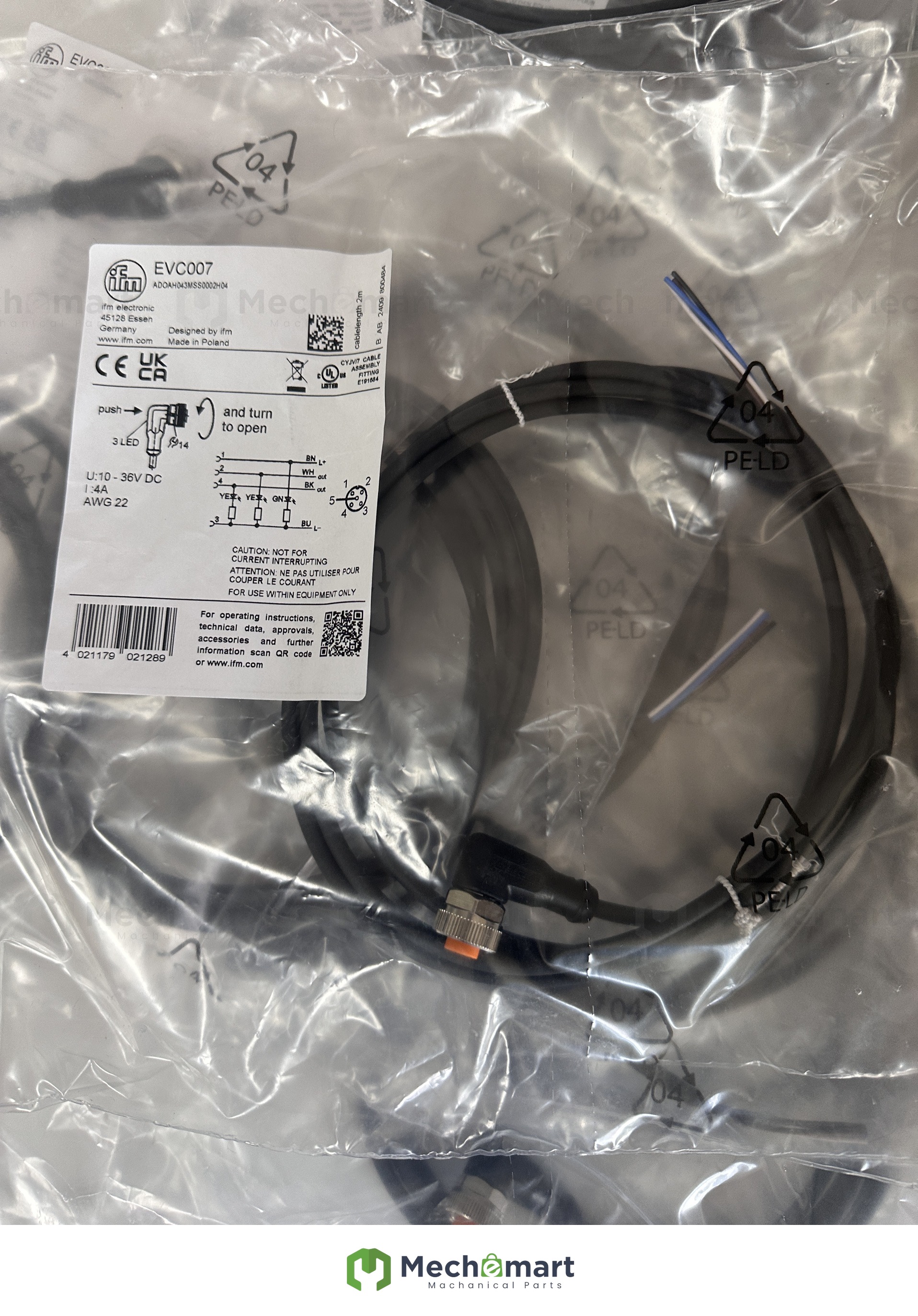 German IFM Eifumen sensor EVC007 brand new, original, genuine, in stock